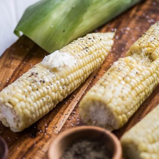 5-Minute Buttery Corn-on-the-Cob