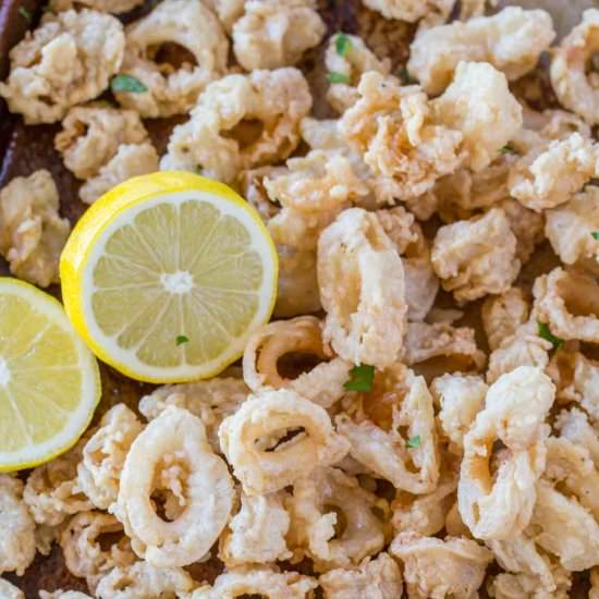 Crispy Fried Calamari