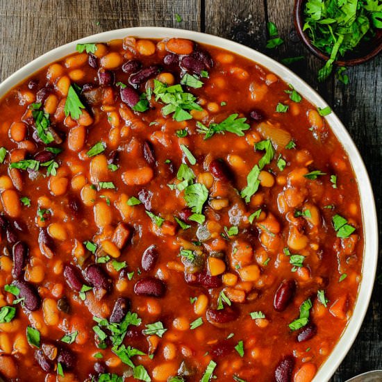 Easy Instant Pot Baked Beans