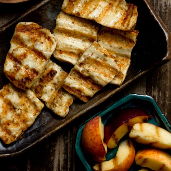 Grilled Halloumi Cheese