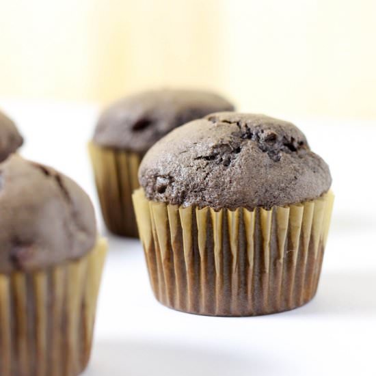 Banana Chocolate Mini Muffins
