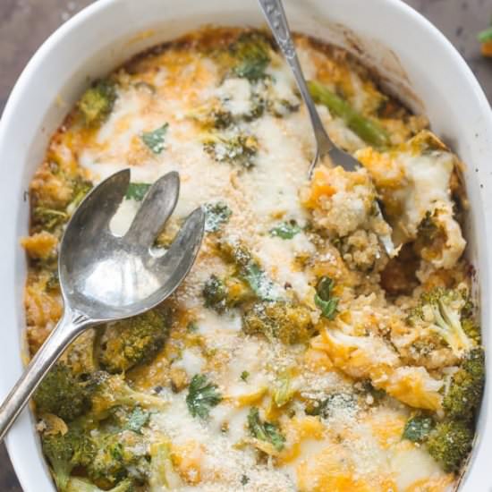 Broccoli Quinoa Casserole