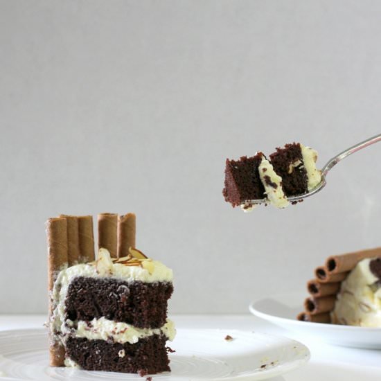 Tiramisu Layer Cake