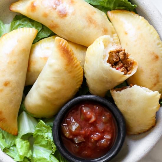 Ground Turkey Taco Empanadas