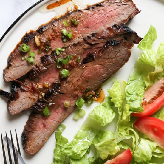 Soy Marinated Flank Steak