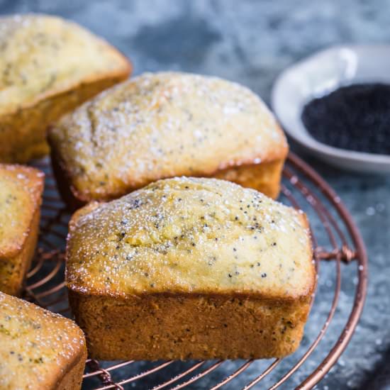 Orange Poppy Seed Cakes