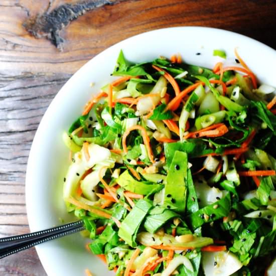 Bok choy salad