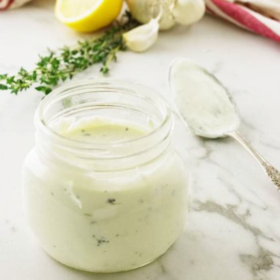 feta cream salad dressing