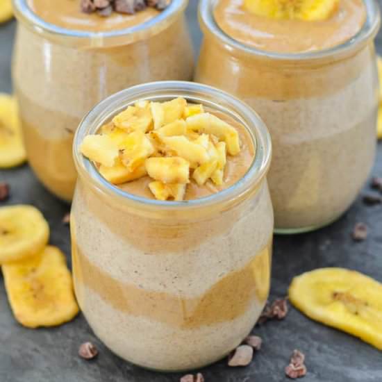 Healthy Caramel Chia Seed Pudding