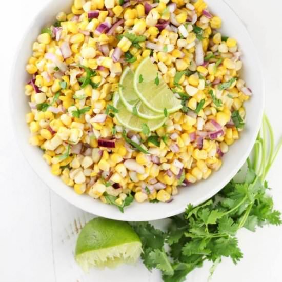 Summer corn salad