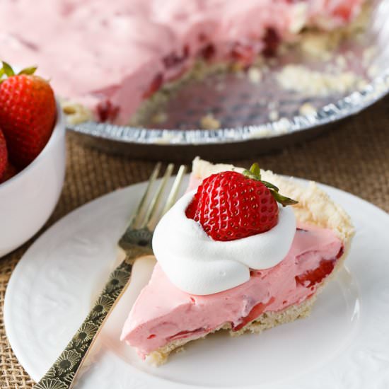 Strawberry Cream Pie