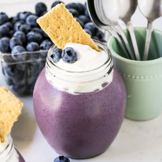 Easy Blueberry Cheesecake Dip
