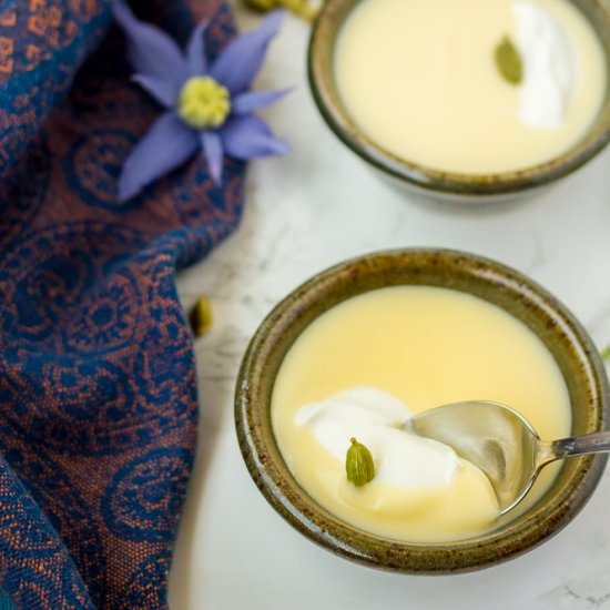 Lemon & Cardamom Pudding