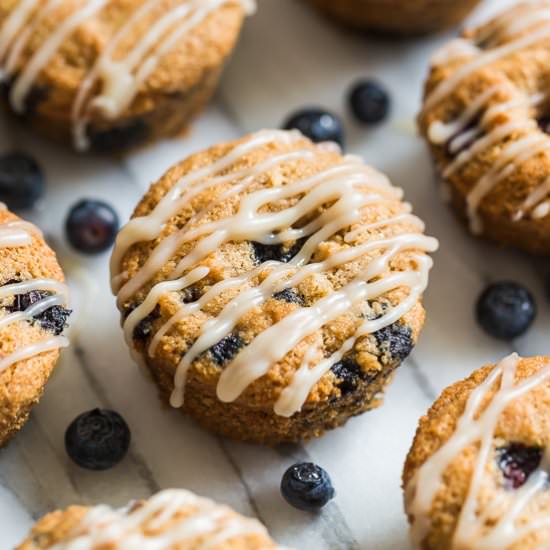 Grain Free Blueberry Muffins
