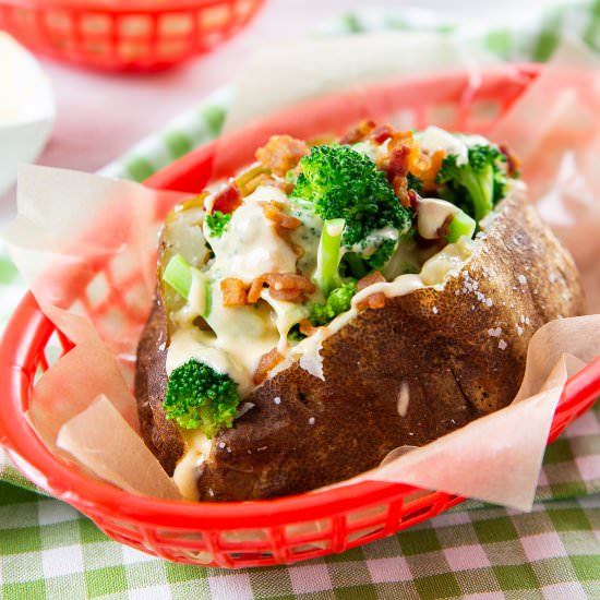 Disneyland Stuffed Baked Potatoes