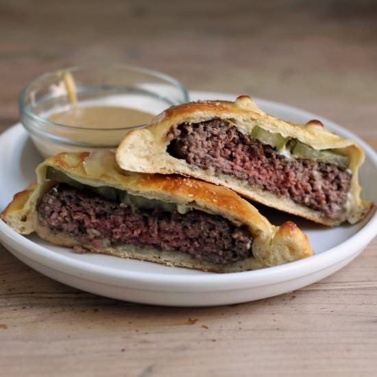 Cheeseburger Calzones
