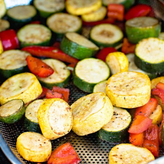 Easy Smoked Vegetables