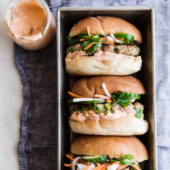 Pork Banh Mi Burger