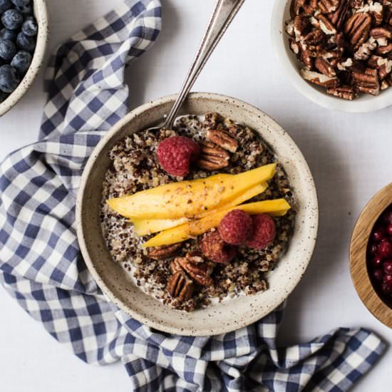 Six Ingredient Breakfast Quinoa