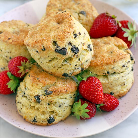 Orange Ricotta Scones