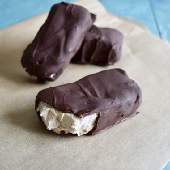 Dairy Free Banana PB Choc Ice