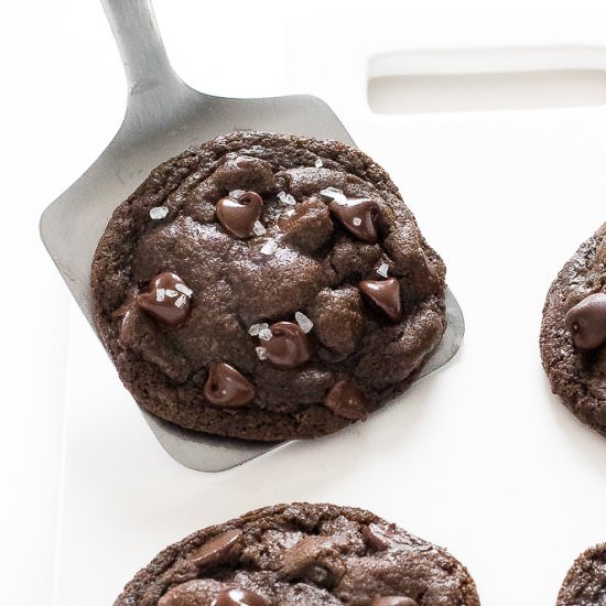 Chocolate Coconut Oil Cookies