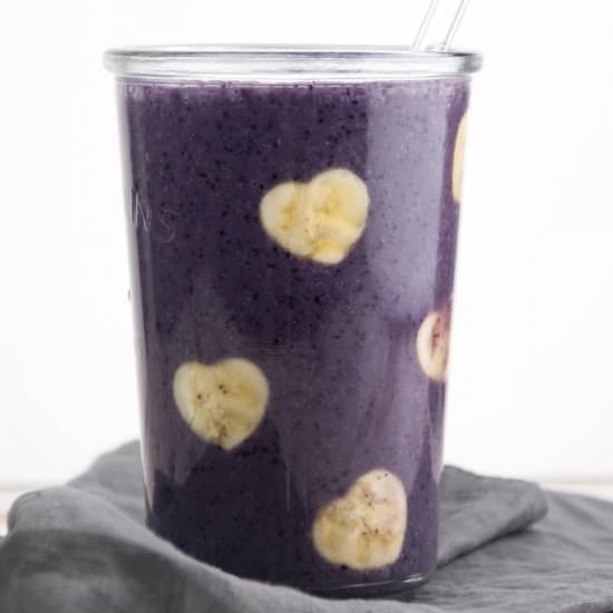 Healthy Blueberry Smoothie