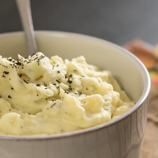 Thyme mashed potatoes