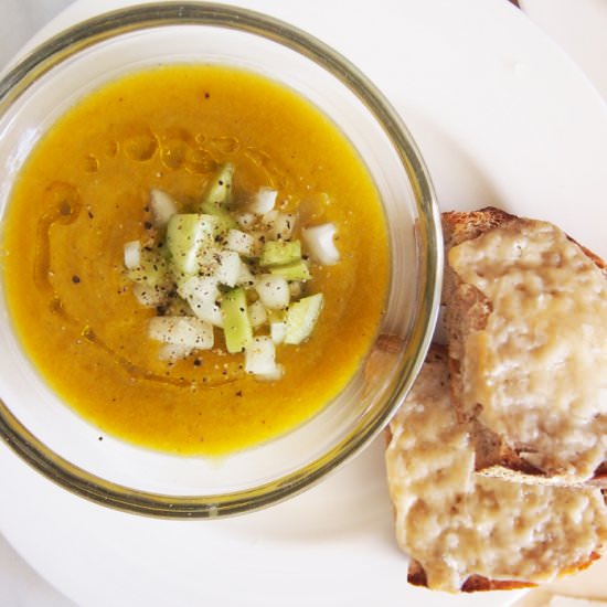Chilled Peach Soup