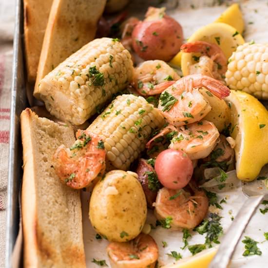 Easy Weeknight Shrimp Boil