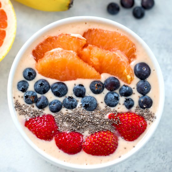 Grapefruit Smoothie Bowl