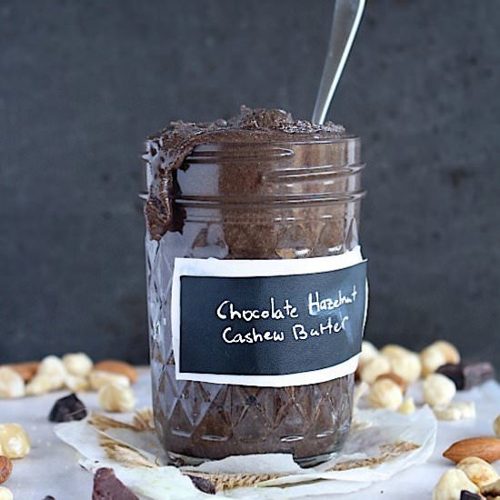 Chocolate Hazelnut Cashew Butter
