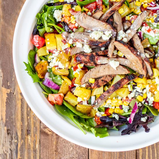Cowboy Steak Salad