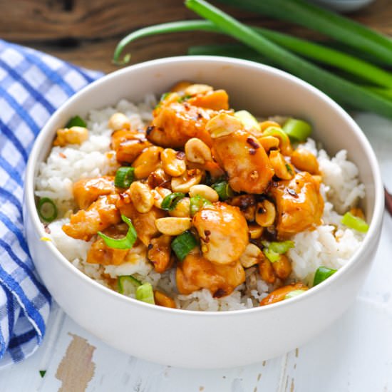 Dump-and-Bake Kung Pao Chicken