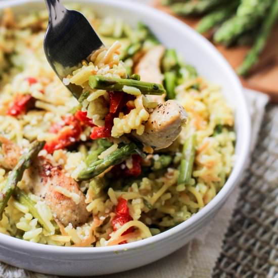 One Pot Italian Chicken Rice