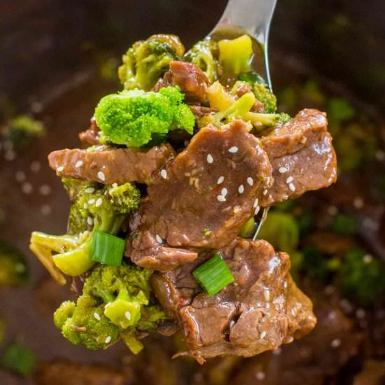 Instant Pot Beef and Broccoli
