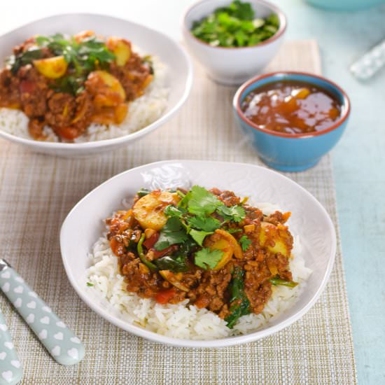 Leftovers Bolognese Curry