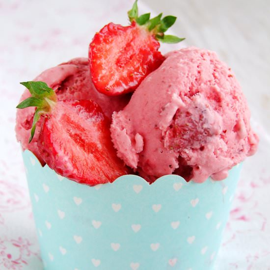 strawberry ice cream