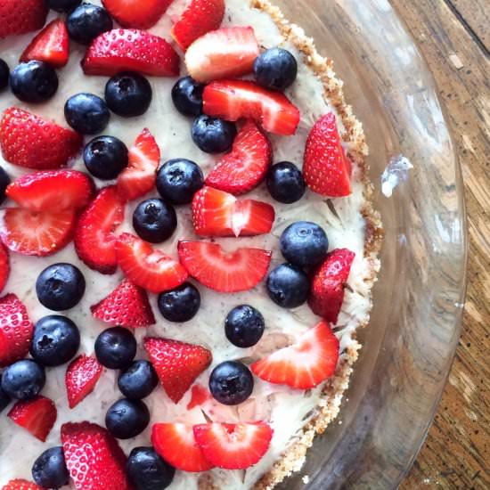 No Bake Berry Pie