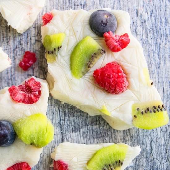 Frozen Yogurt Bark