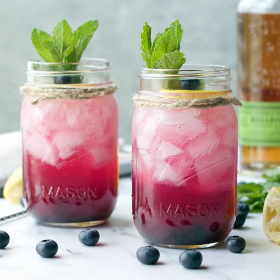Blueberry Rye Lemonade