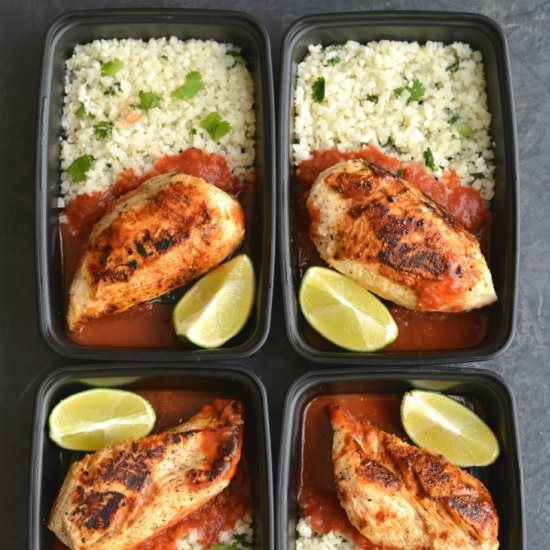 Meal Prep Margarita Chicken