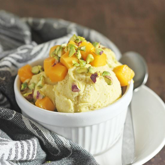 Vegan Mango Avocado Gelato