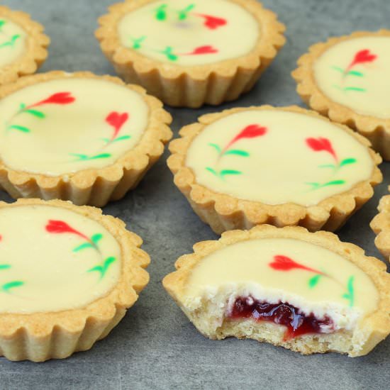Strawberry Cheese Tarts