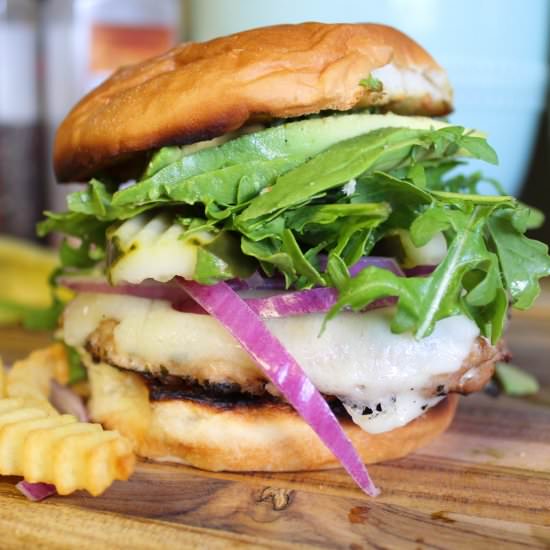 Turkey Avocado Burger
