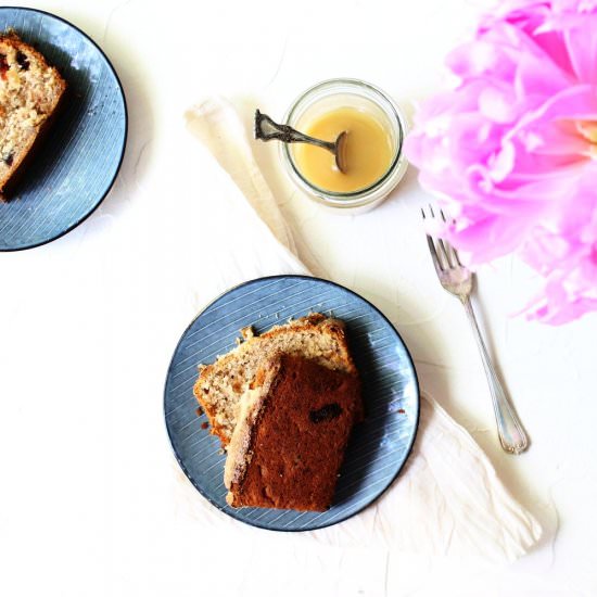 Gluten free date and banana bread