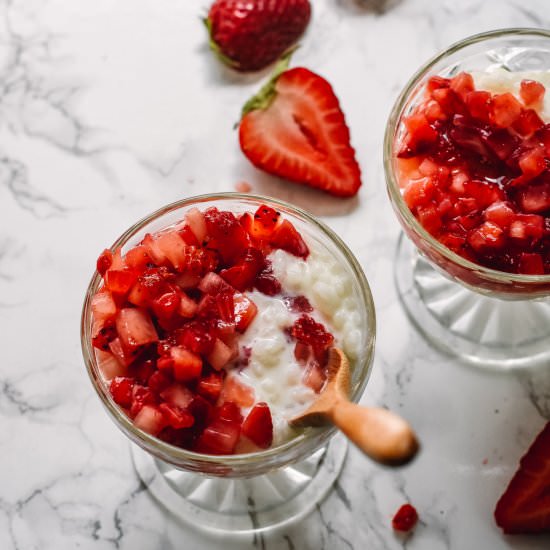 Goat Milk Rice Pudding