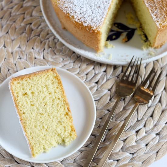 Vanilla Sponge Cake