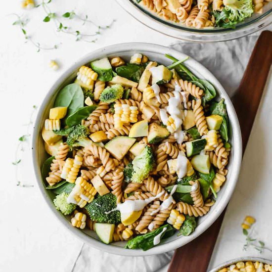Barbecue Ranch Pasta Salad