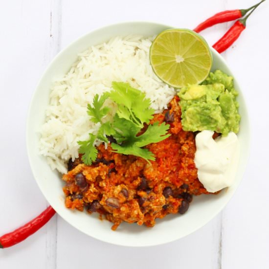 Chilli con Carne with Hidden Veg